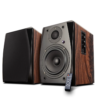 Walnut wood HiFi-grade desktop speaker