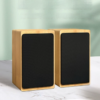 Wooden cabinet mini desktop speaker