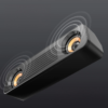 Dual-driver long bar desktop speaker