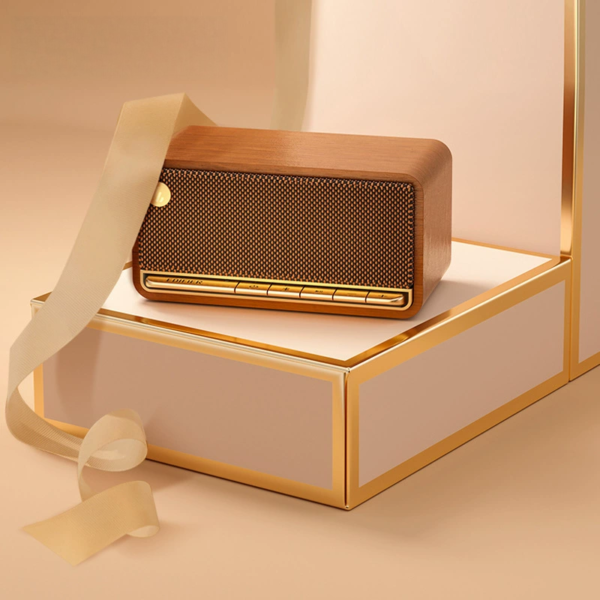 O1CN01IOkVex1ebD31tewP1_!!3355923889-0-cib.jpg_ Log-style retro wooden Bluetooth speaker with fabric finish