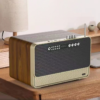 Retro wood-grain desktop speaker