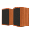 Wooden cabinet mini desktop speaker