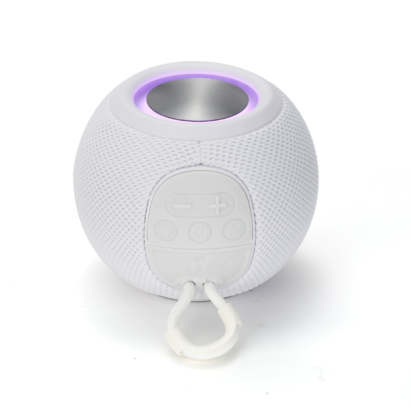O1CN01gRGePk1fIGKey0Nep_!!4127843983-0-cib.jpg_ Spherical fabric portable Bluetooth speaker