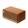 O1CN01oHlxp31ebDJcDLUGs_!!3355923889-0-cib.jpg_ Log-style retro wooden Bluetooth speaker with fabric finish