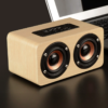 O1CN01yr56ED2IQkfHoH7T1_!!4010799281-0-cib.jpg_ Solid wood dual-driver desktop Bluetooth speaker