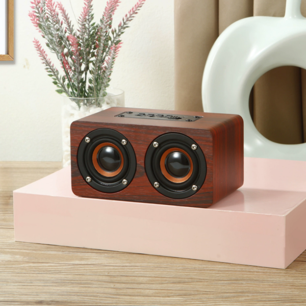O1CN01zN74nD2IQkfH39lTe_!!4010799281-0-cib.jpg_ Solid wood dual-driver desktop Bluetooth speaker